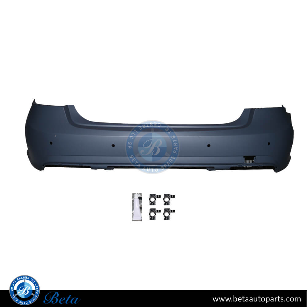 Rear Bumper AMG with PDC for Mercedes E-Class 2010-2013 models, Part Number 2128802940