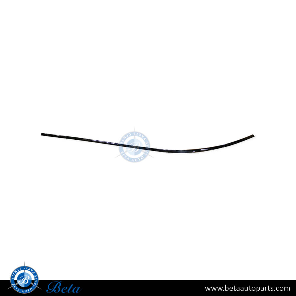 Left Side Rear Bumper Chrome Moulding for Mercedes E-Class W212 2010-2013 models, Part Number 2128850121
