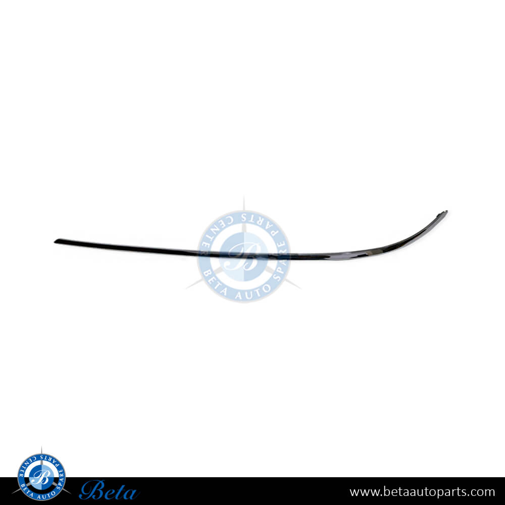 Right Side Front bumper chrome moulding for Mercedes E-Class W212 2010-2013 models, Part Number 2128850421