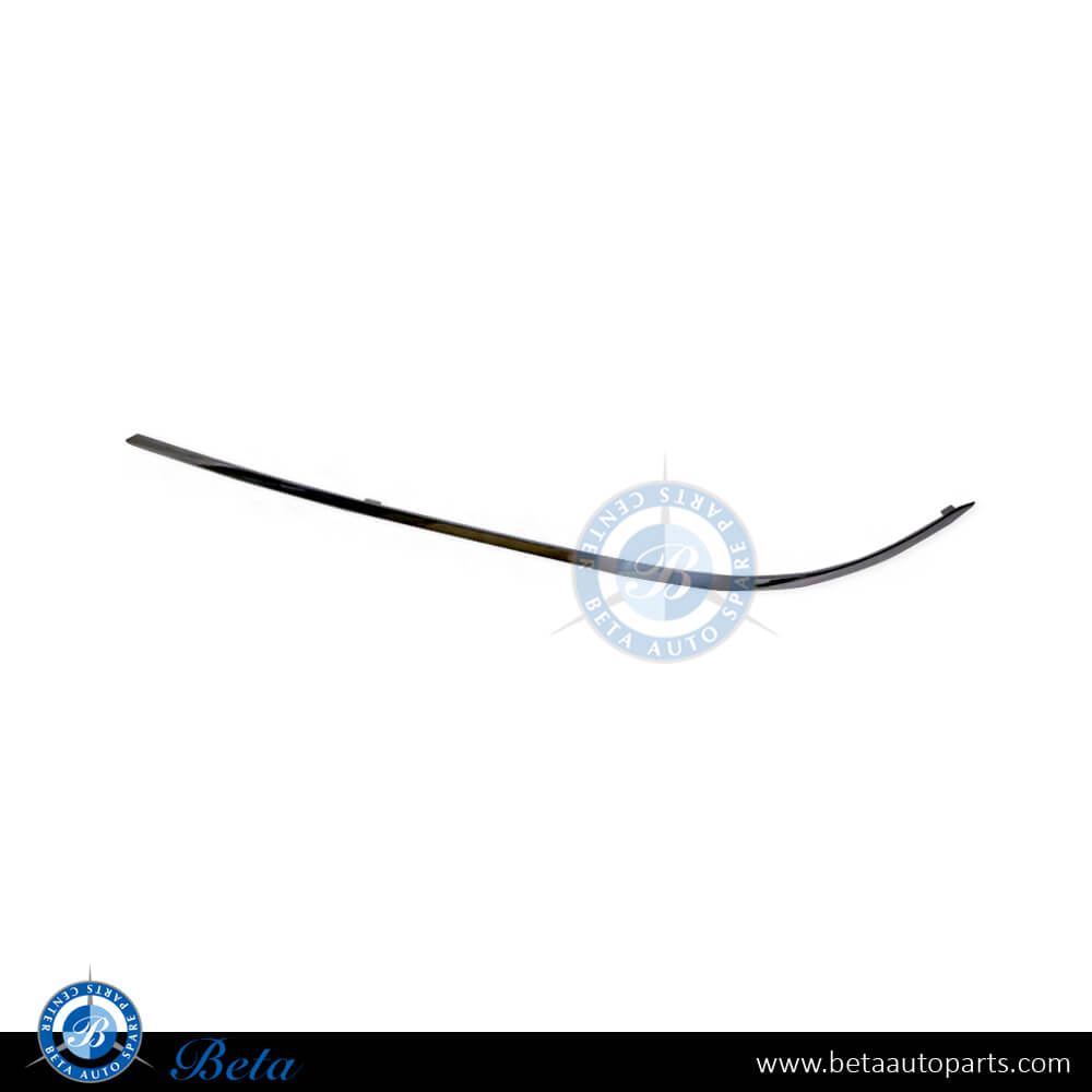 Right Side Front bumper chrome moulding for Mercedes E-Class W212 2010-2013 models, Part Number 2128850421