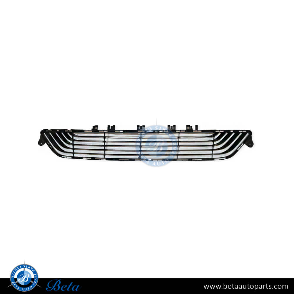 Front Bumper Lower Grille Elegance for Mercedes E-Class W212 2014-2016 models, Part Number 2128850722