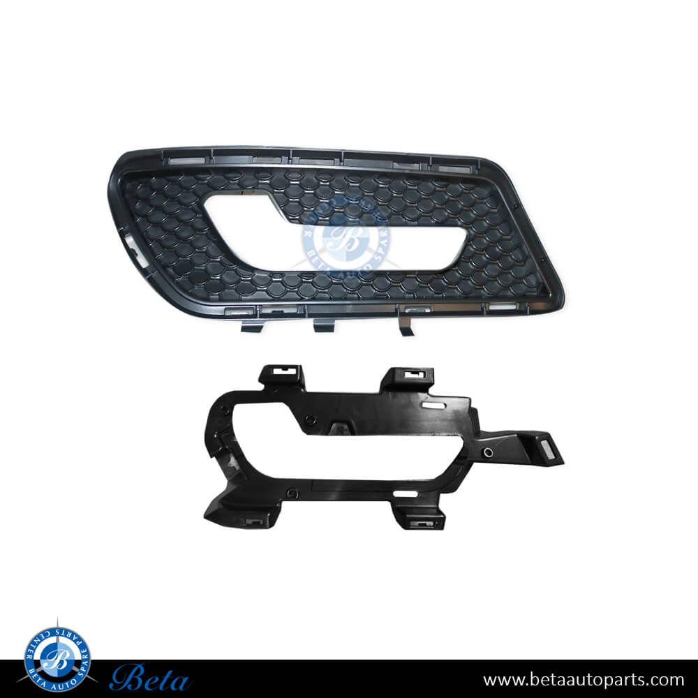 Left Side Fog Lamp Cover Normal AMG - L Shape for Mercedes E-Class W212 2010-2013 models, Part Number 2128850853