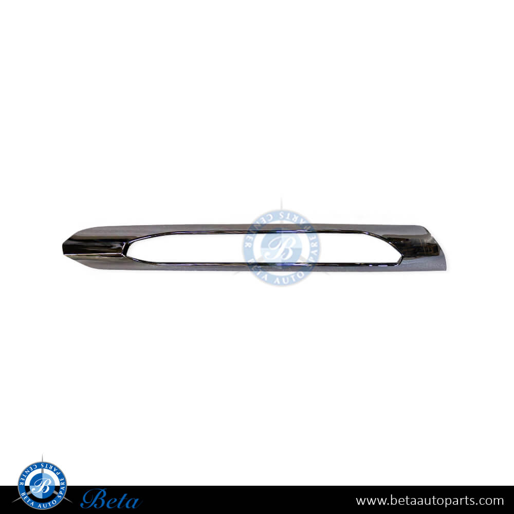 Left Side Fog Lamp Cover Chrome Moulding Normal AMG for Mercedes E-Class W212 2010-2013 models, Part Number 2128852174