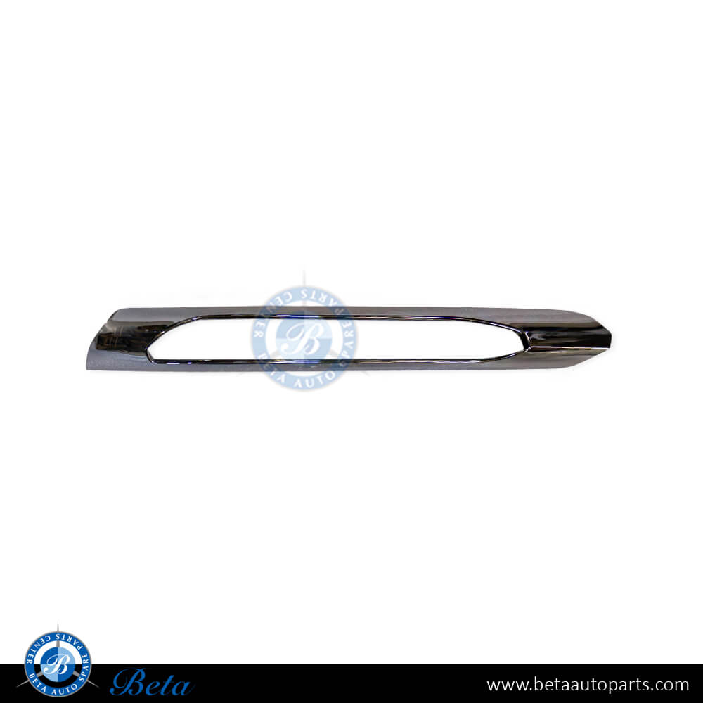 Right Side Fog Lamp Cover Chrome Moulding Normal AMG for Mercedes E-Class W212 2010-2013 models, Part Number 2128852274