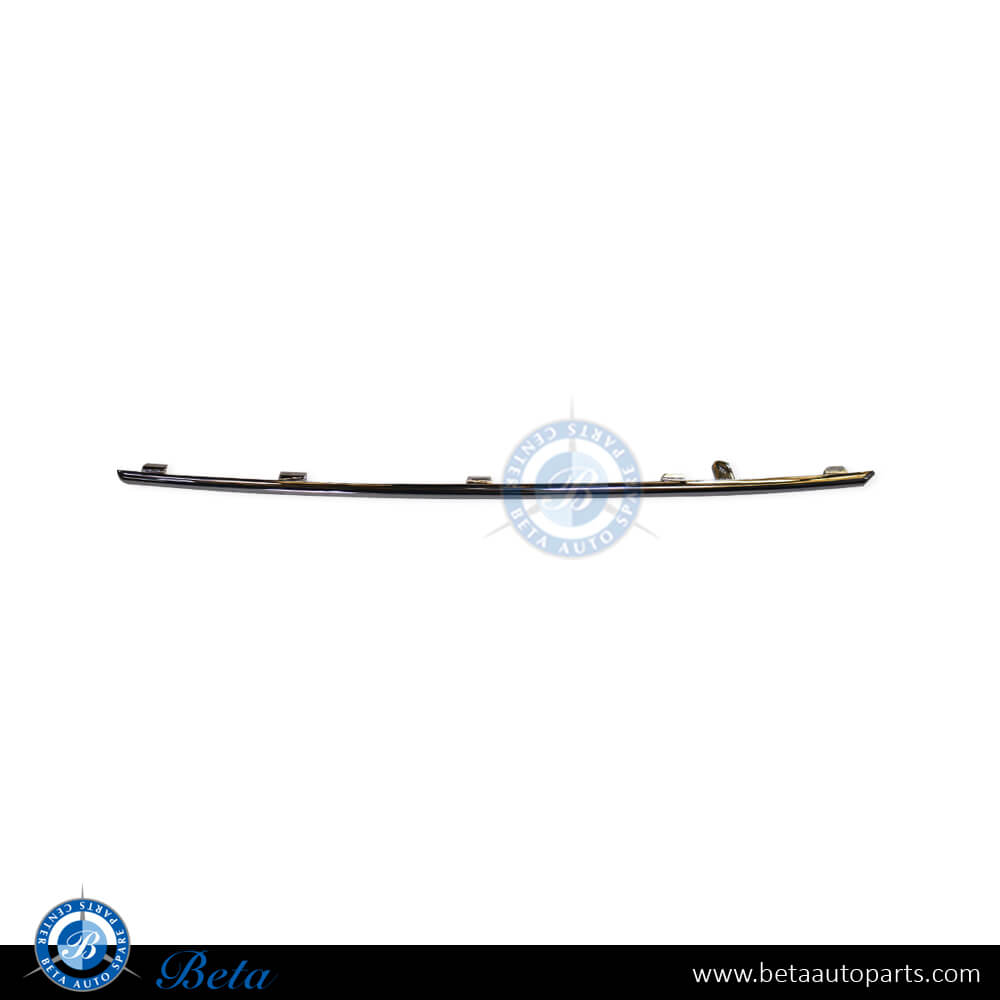 Right Side Front Bumper Chrome Moulding Avantgarde/Elegance for Mercedes E-Class W212 2014-2016 models, Part Number 2128853021