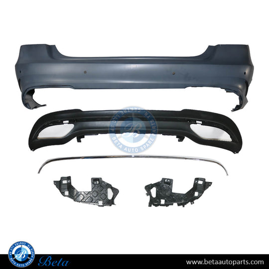 Mercedes E-Class W212 (2014-2016), Rear Bumper Normal AMG, China, 2128 ...