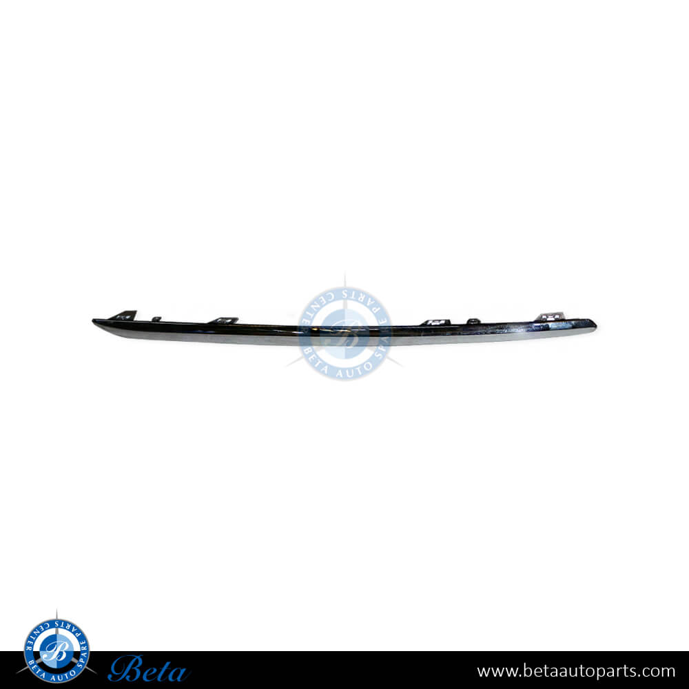 Right Side Rear Bumper Chrome Moulding Avantgarde/Elegance for Mercedes E-Class W212 2014-2016 models, Part Number 2128853621