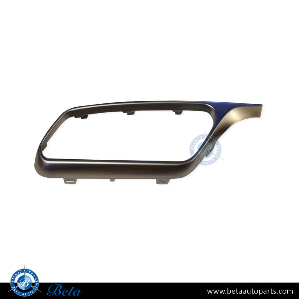 Left Side Rear Diffuser Moulding AMG E63 for Mercedes E-Class W212 2014-2016 models, Part Number 2128854521