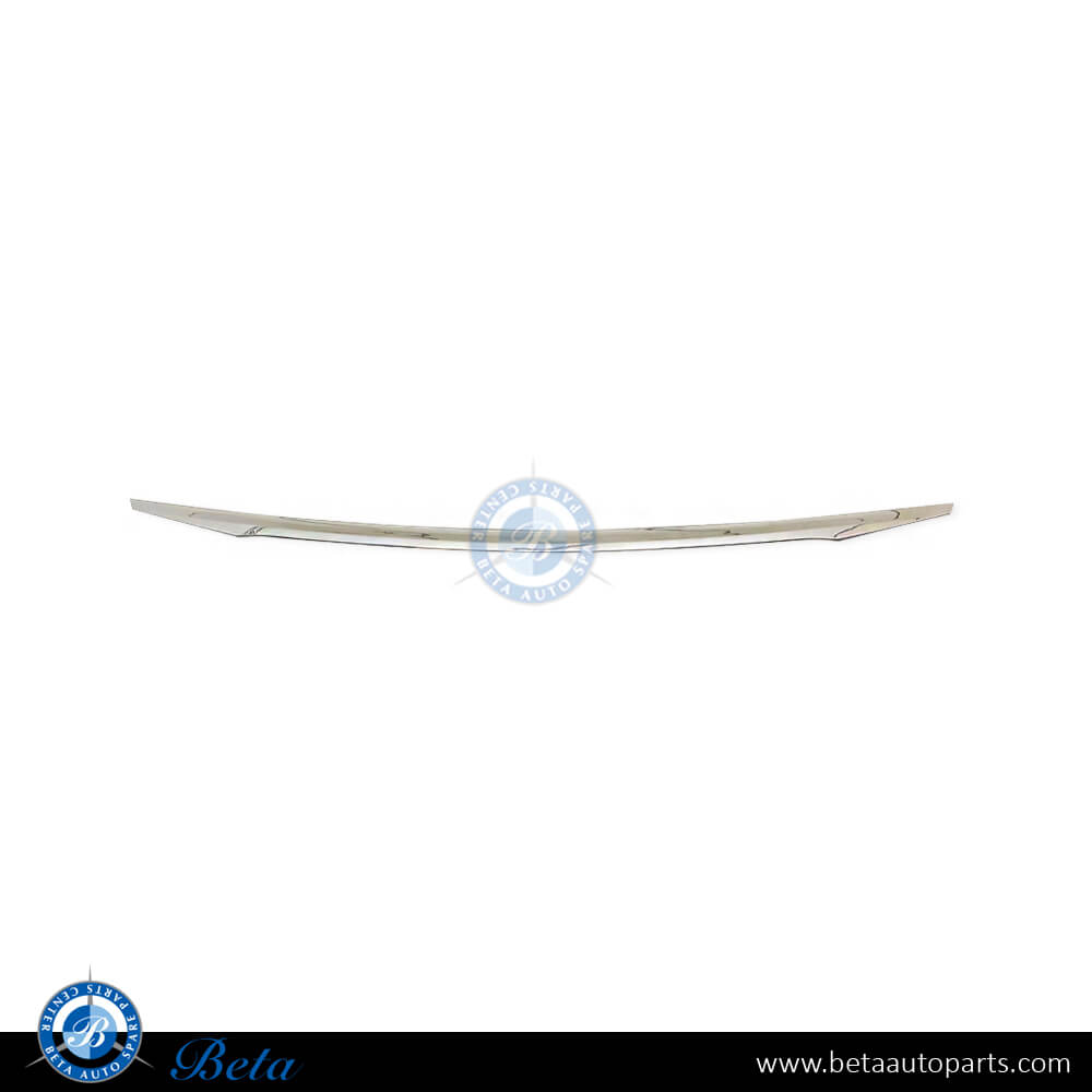 Trunk Chrome Moulding for Mercedes E-Class W213 2017-2020 models, Part Number 2137570000