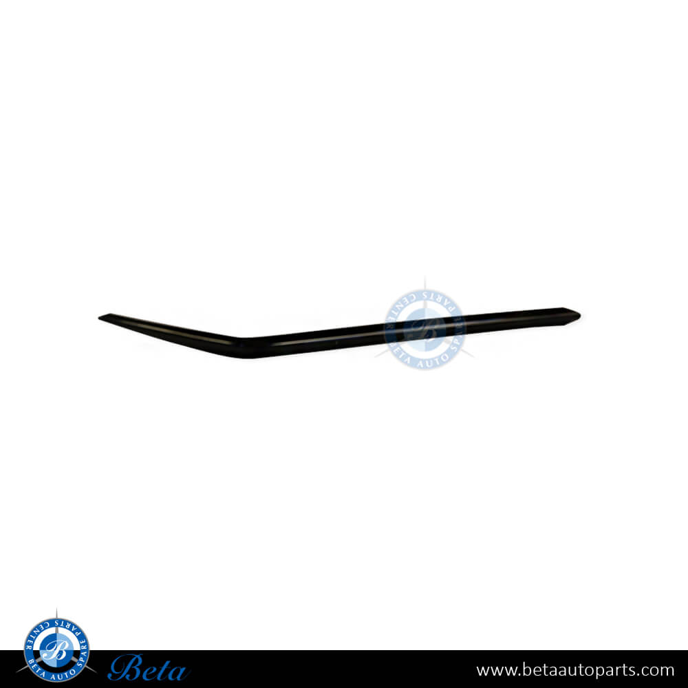 Right Side Rear Diffuser Moulding - Black for Mercedes E-Class W213 2017-2020 models, Part Number 2138854801