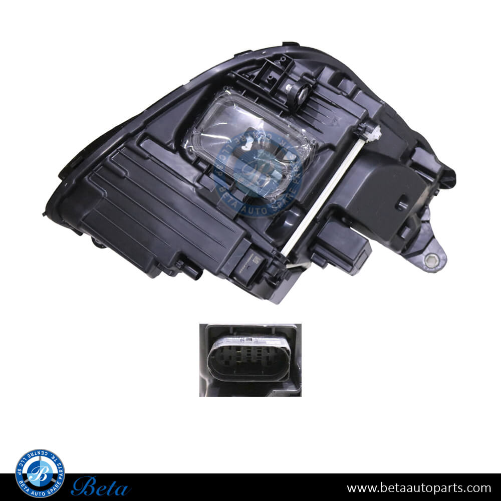 Left Side Headlamp Static LED USA Type for Mercedes E-Class 2017-2020 models, Part Number 2139066901