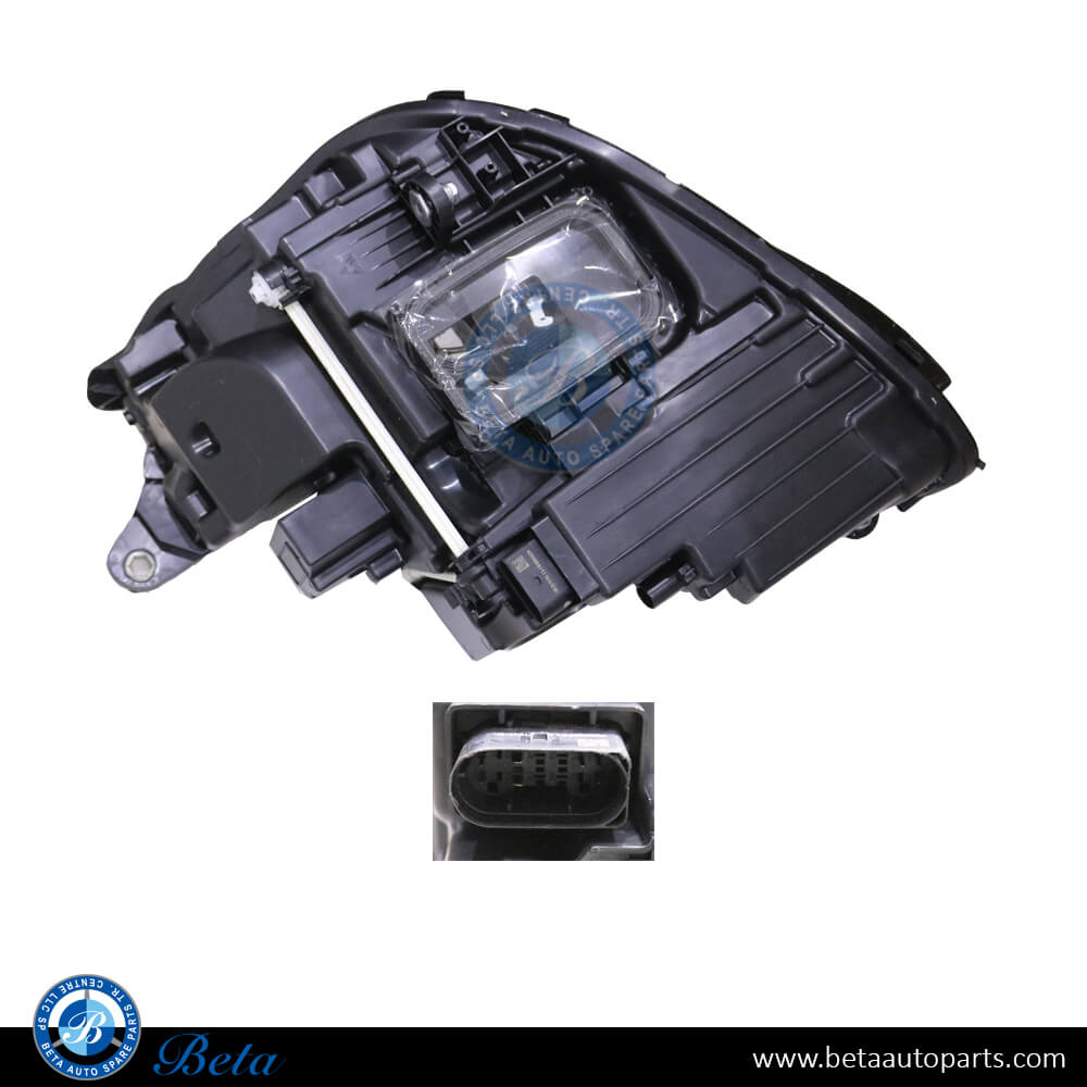 Right Side Headlamp Static LED USA Type for Mercedes E-Class 2017-2020 models, Part Number 2139067001