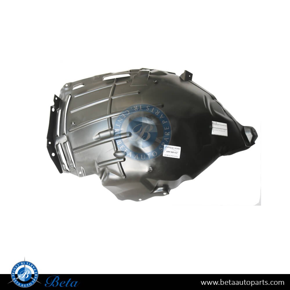 Right Side Front Wheel Fender Liner - Front Half  for Mercedes E-Class 2024-Up models, Part Number 2146904401