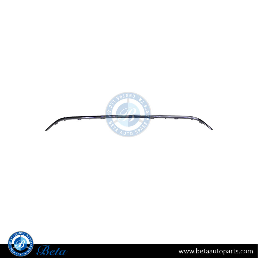 Rear Bumper Moulding Normal AMG Chrome for Mercedes E-Class 2024-Up models, Part Number 2148808502