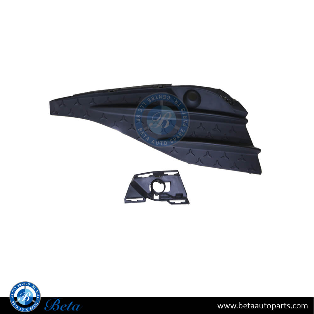 Left Side Side Front Bumper Lower Grille Normal AMG for Mercedes E-Class 2024-Up models, Part Number 2148853702