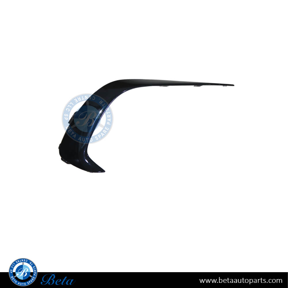 Right Side Side Front Bumper Moulding Normal AMG for Mercedes E-Class 2024-Up models, Part Number 2148854002