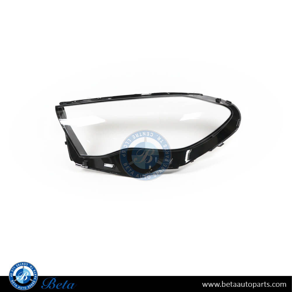 Left Side Side Headlamp Lens Left for Mercedes E-Class 2024-Up models, Part Number 2149064900