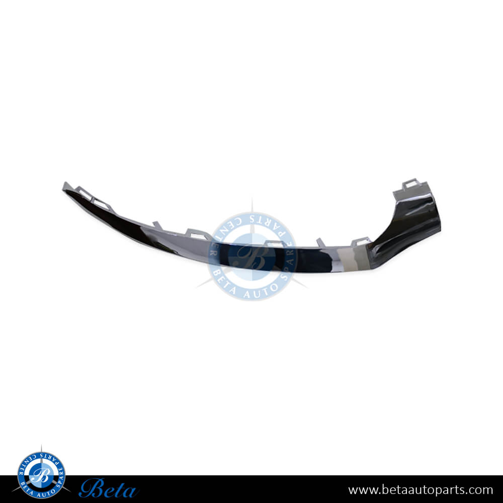 Right Side Front Bumper Chrome Moulding Normal AMG for Mercedes CLS-Class W218 2015-2018 models, Part Number 2188851674