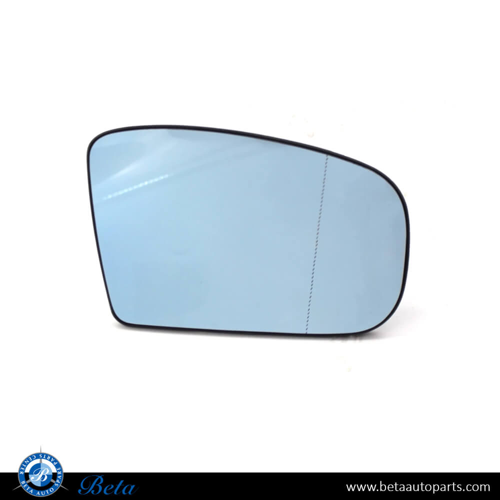 Right Side Mirror Glass with heated for Mercedes S-Class W220 1999-2005 models, Part Number 2208100421