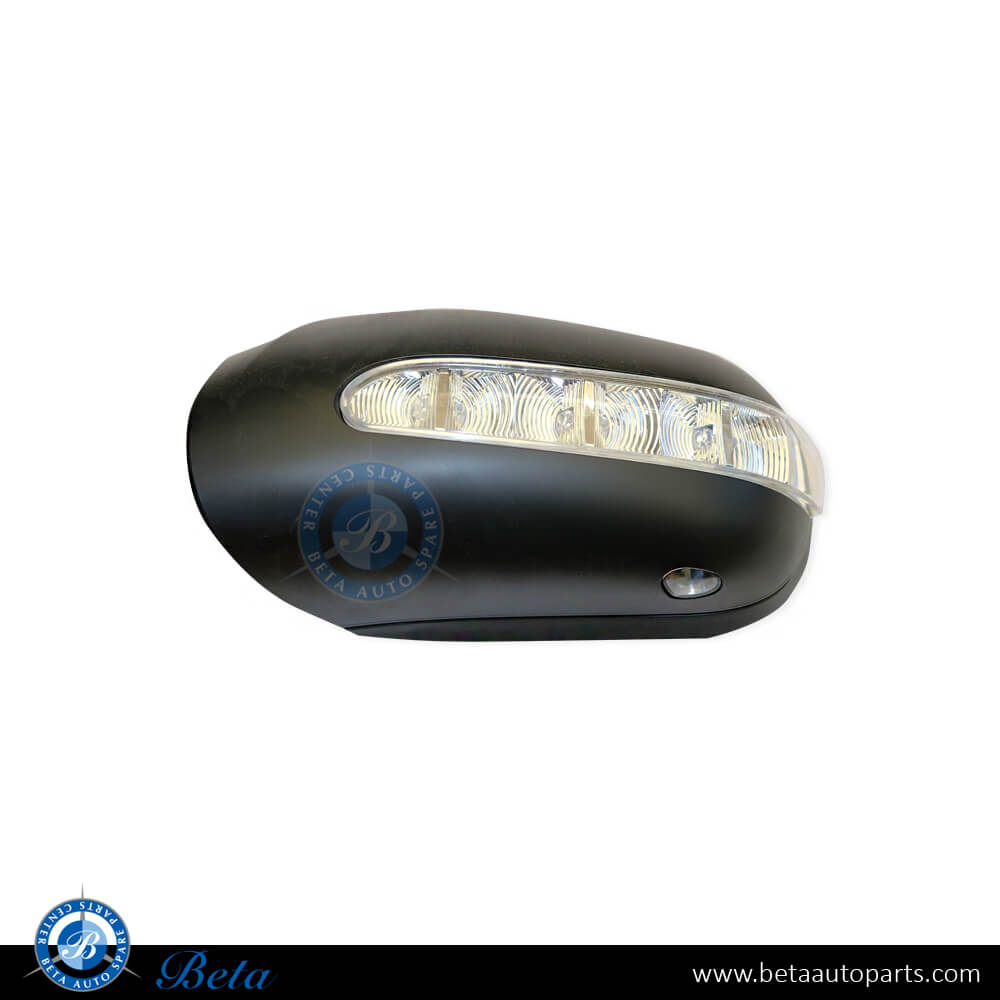 Left Side Mirror Cover for Mercedes S-Class W220 2003-2005 models, Part Number 2208100964