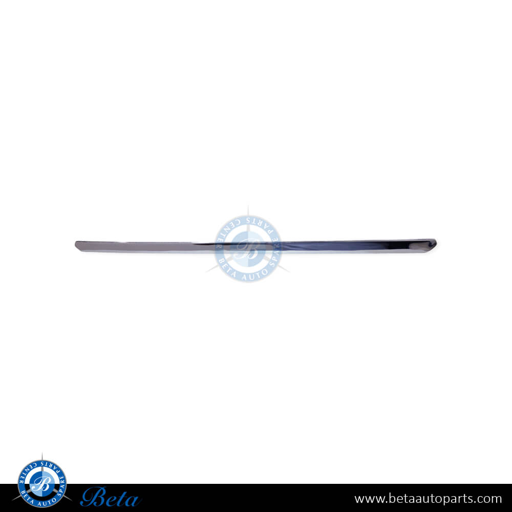 Left Side Rear Bumper Chrome Moulding for Mercedes S-Class W221 2010-2013 models, Part Number 2218850321