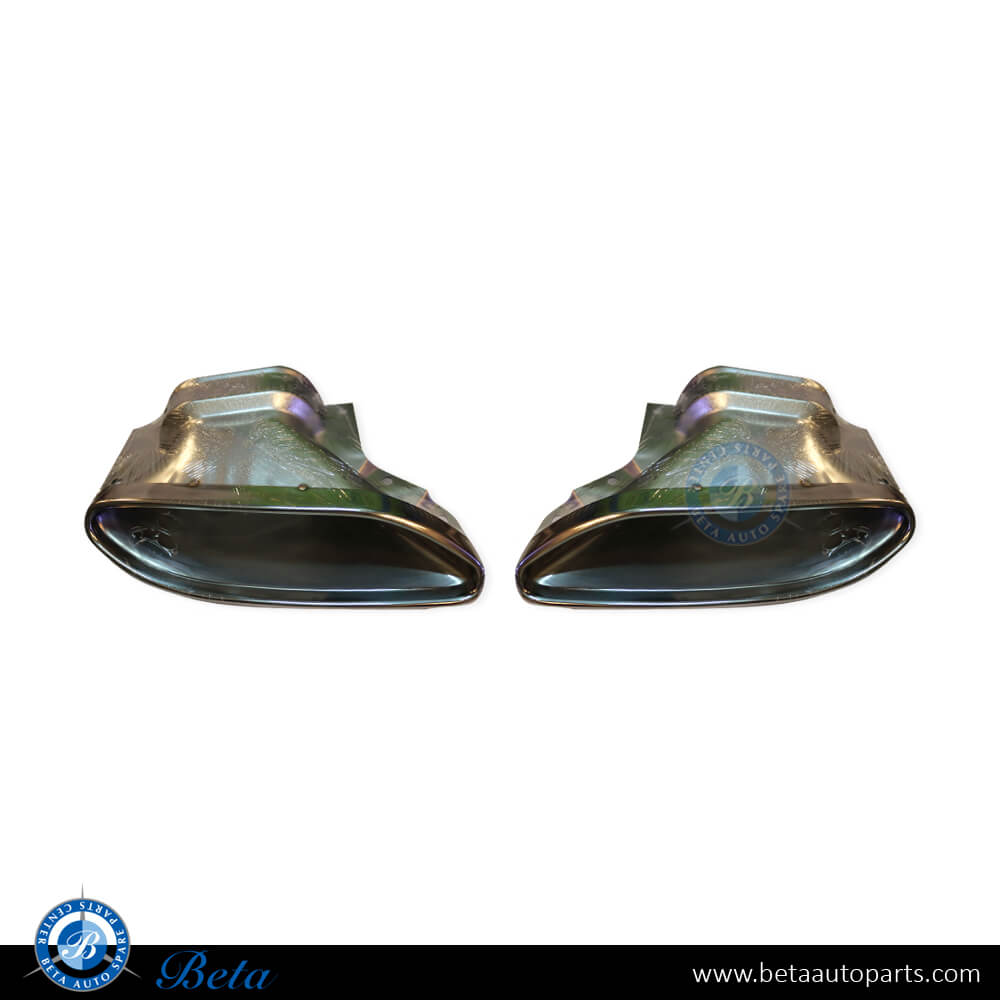 Exhaust Tips Normal AMG for Mercedes S-Class W222 2018-2020 models, Part Number 2224908302/2224908402