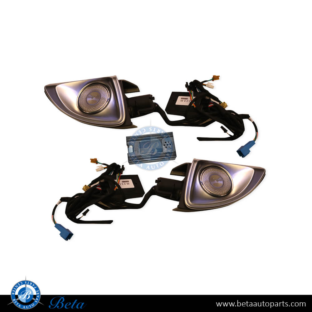 Front Tweeters 4D 64 Colors for Mercedes GLC-Class W253/C253 2020-2022 models, Part Number 2228200076