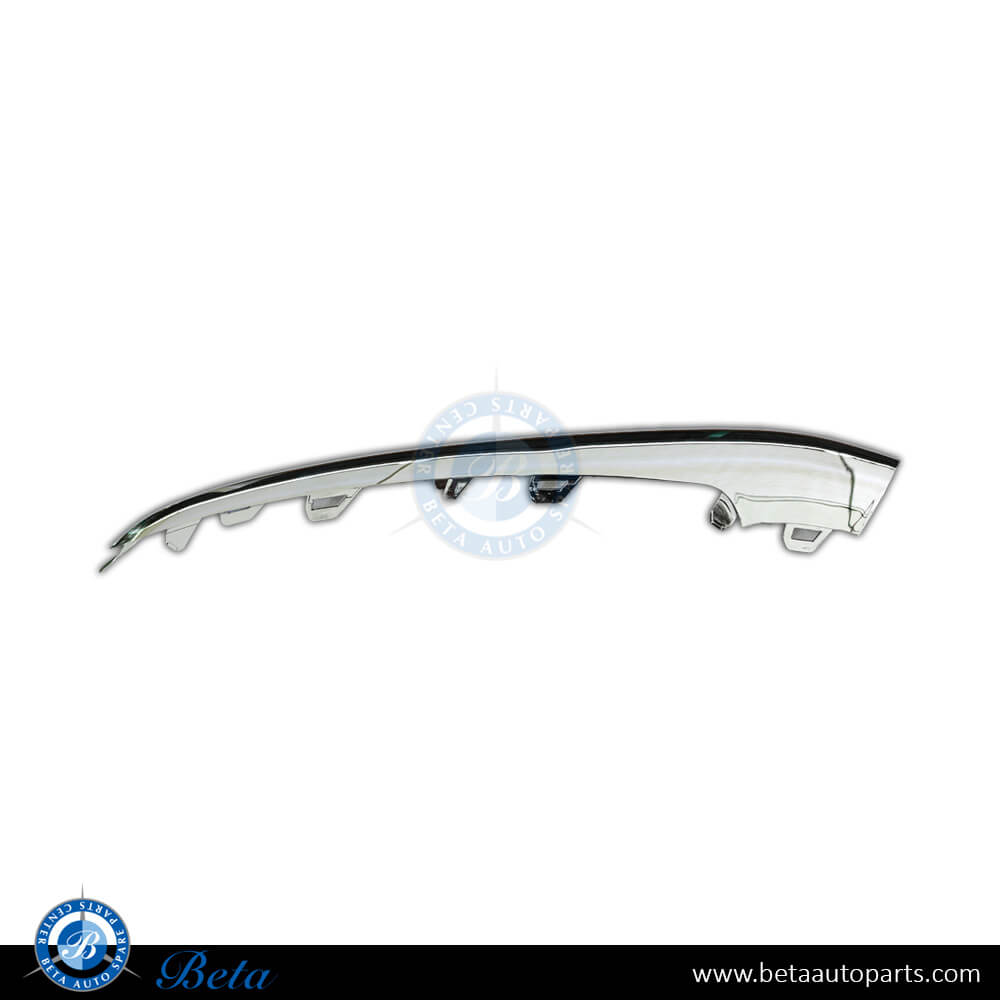 Right Side Front Bumper Lower Moulding Normal AMG for Mercedes S-Class W222 2018-2020 models, Part Number 2228857800