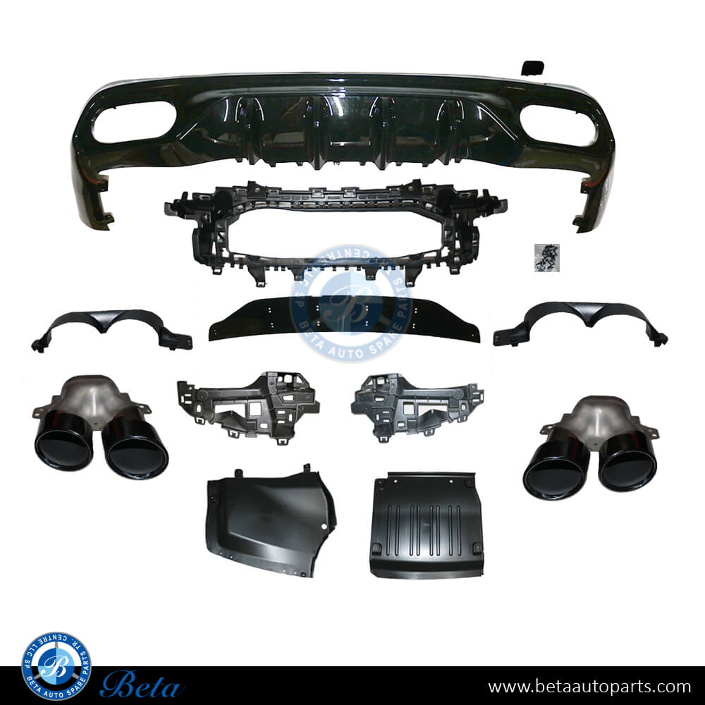 Mercedes CLE-Class C236 (2023-Up), Rear Diffuser AMG CLE53 (Black), Ch ...