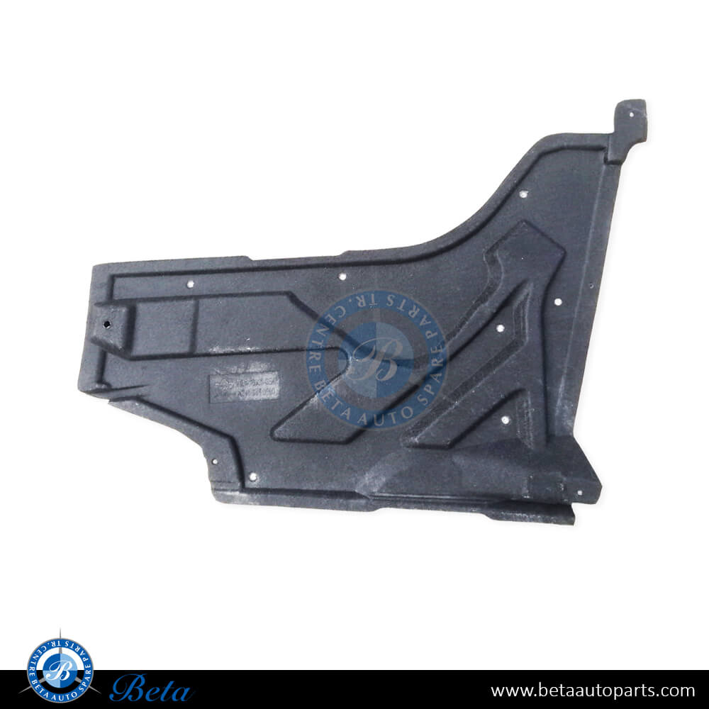 Right Side Rear coating under cover Flannel for Mercedes W176/W246/C117/X156 2012-2019 models, Part Number 2466840400