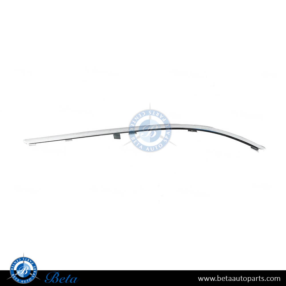 Right Side Rear Bumper Chrome Moulding for Mercedes B-Class W246 2012-2014 models, Part Number 2468851021
