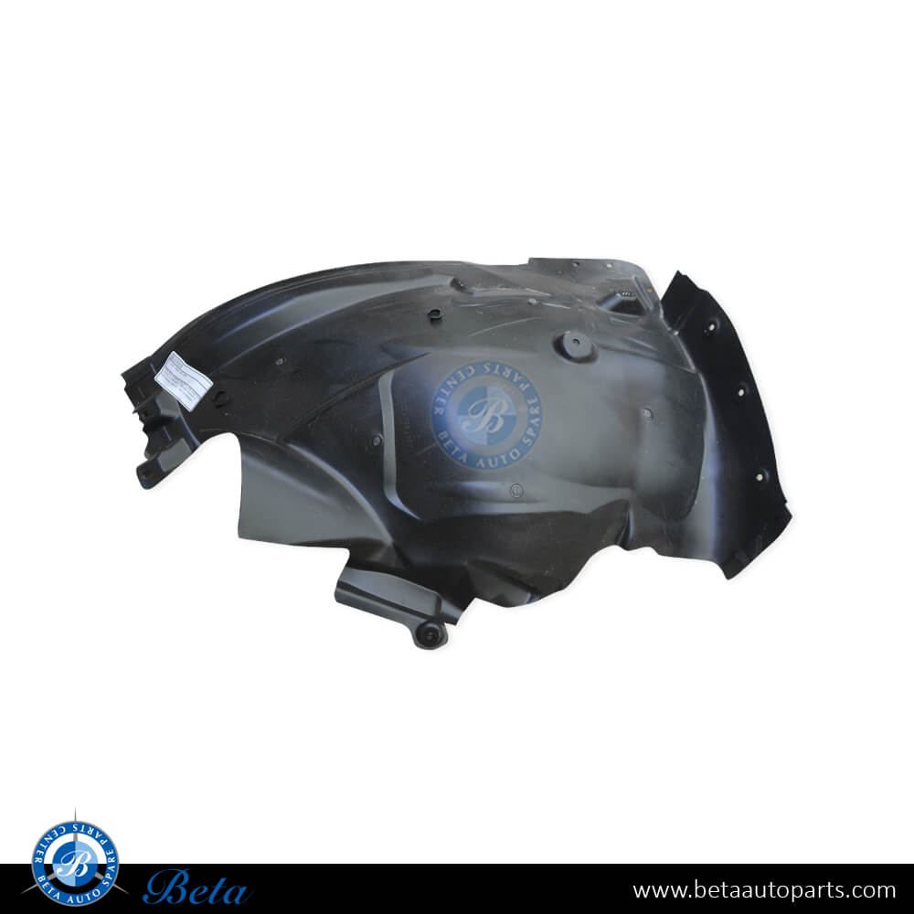 Right Side Front Wheel Fender Liner - Rear Half for Mercedes GLA-Class/GLB-Class H247/X247 2020-Up models, Part Number 2478841000