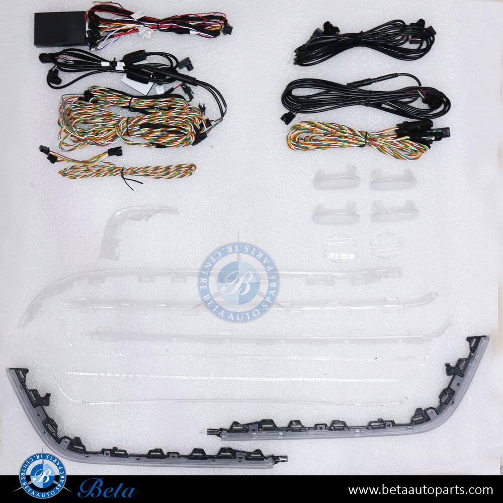 Ambient Light Strip Kit Upgrade to 64 Colors for Mercedes GLB-CLass X247 2020-Up models, Part Number 2479061L64