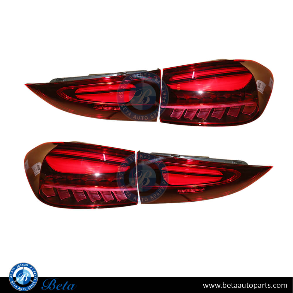 Tail Lamps Upgrade to 2024 Look for Mercedes GLA-Class 2021-2023 models, Part Number 2479062901 / 2479063001 / 2479063501 / 2479063601