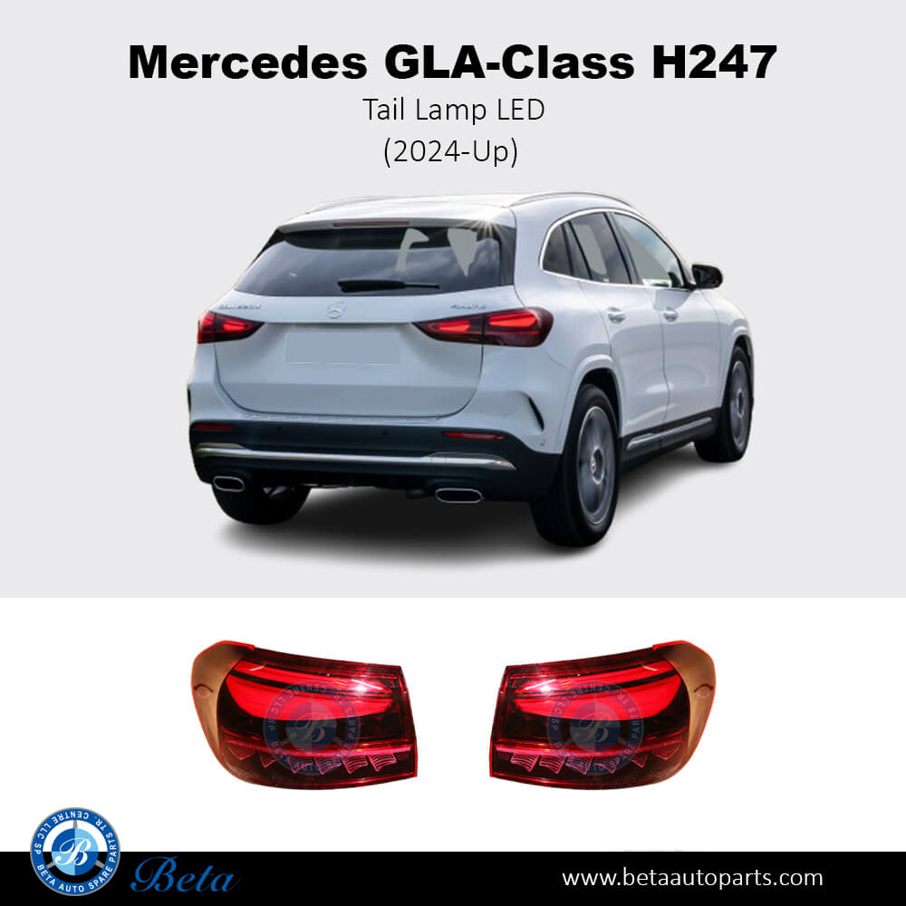 Mercedes GLA-Class H247 (2024-Up), Tail Lamp LED (Left), China