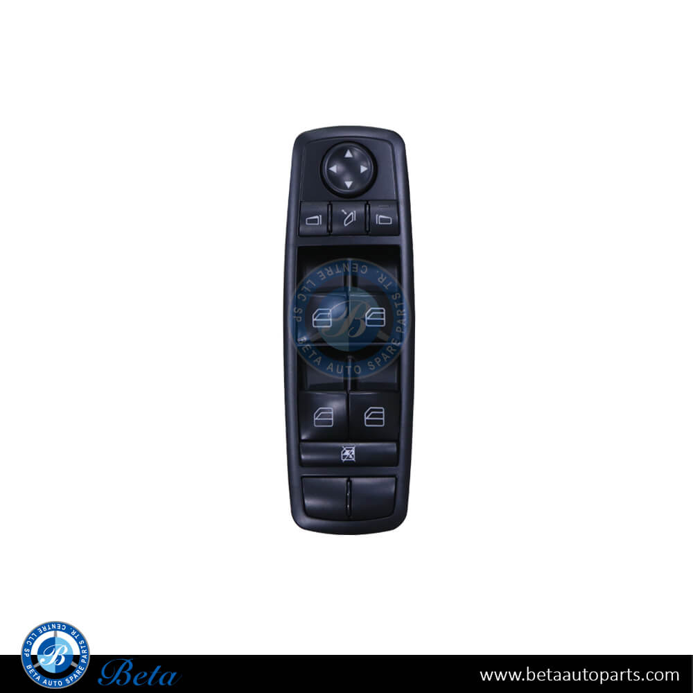 Window Switch for Non Electric Windows for Mercedes ML-Class / GL-Class / R-Class 2005-2012 models, Part Number 2518300290