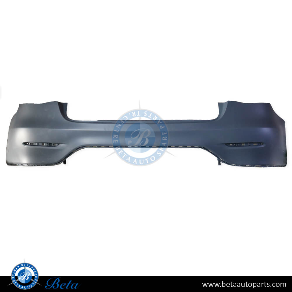 Rear Bumper AMG GLC43/GLC63 with Park Assist for Mercedes GLC-Class Coupe C253 2016-2019 models, Part Number 2538850701