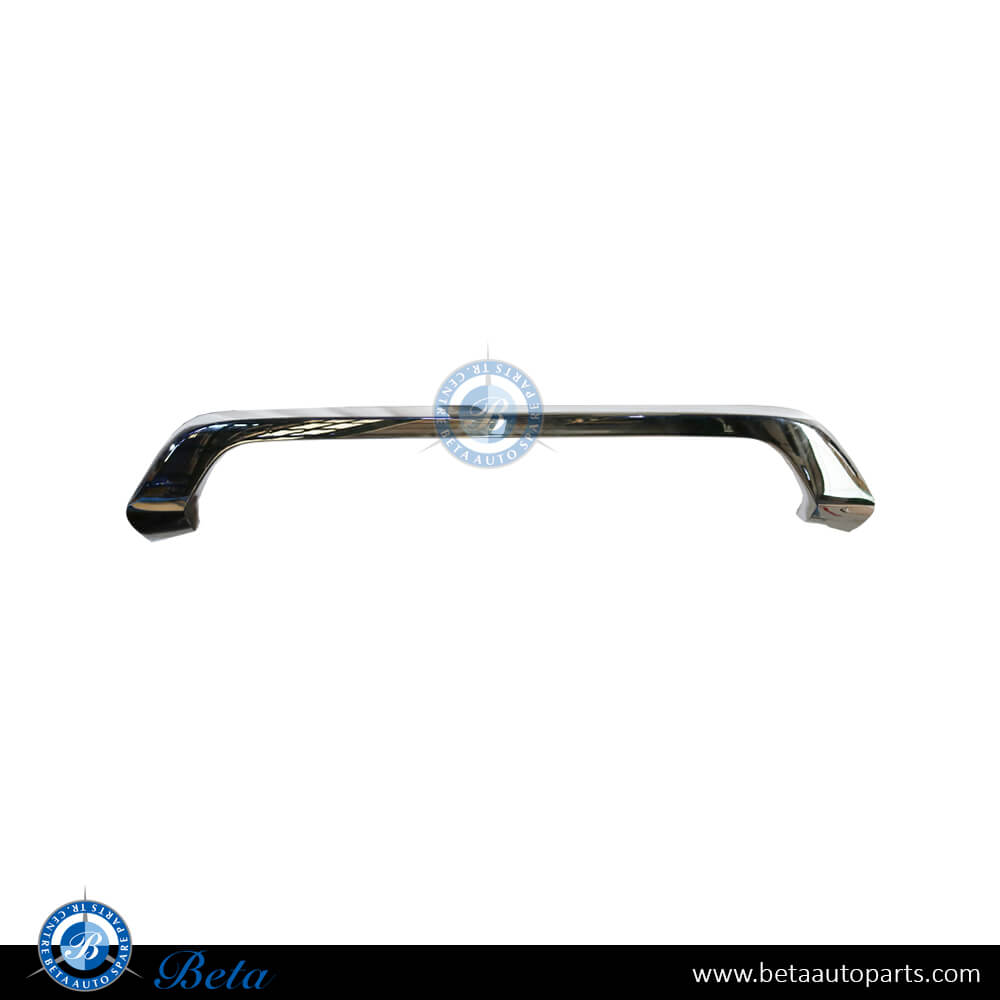 Front Bumper Lower Moulding with Off Road Europe and USA Type - Chrome (Center) for Mercedes GLC-Class 2016-2019 models, Part Number 2538852425