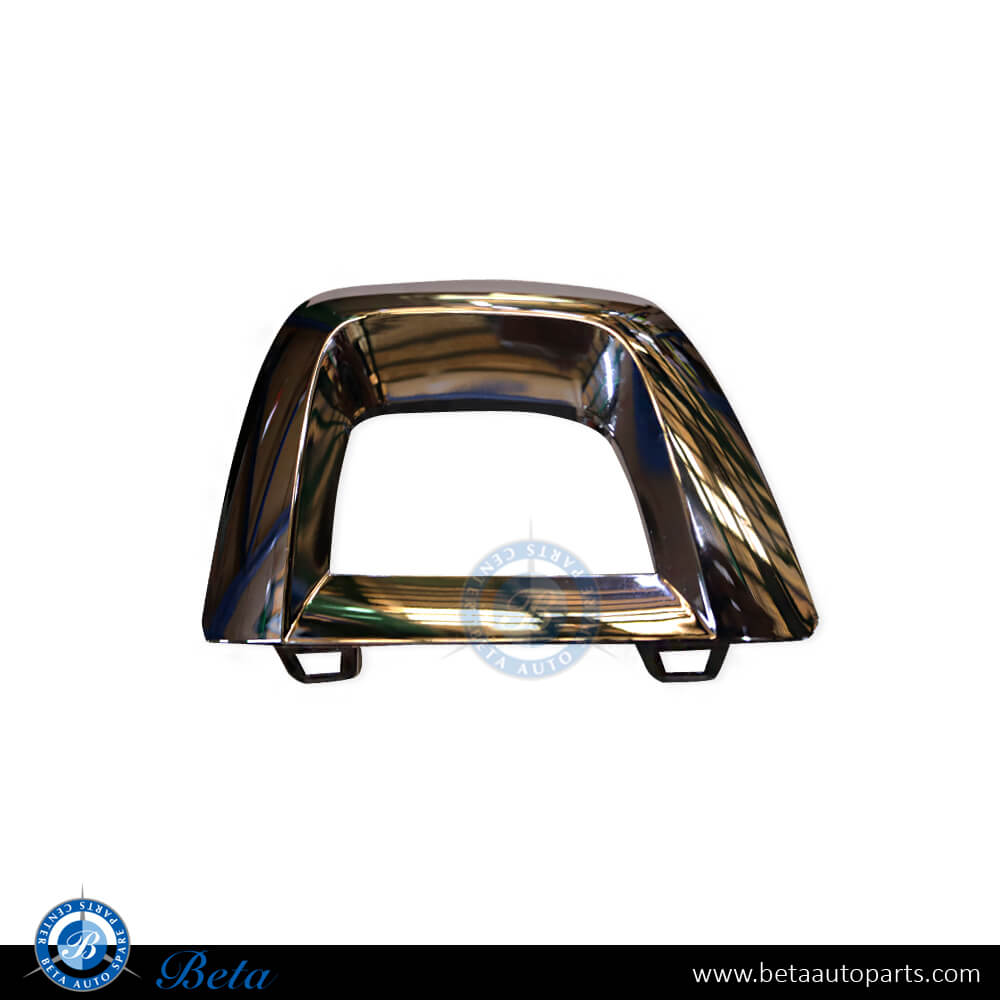 Left Side Front Bumper Lower Chrome Moulding Normal AMG - Outer for Mercedes GLC-Class W253 / C253 2016-2019 models, Part Number 2538855900