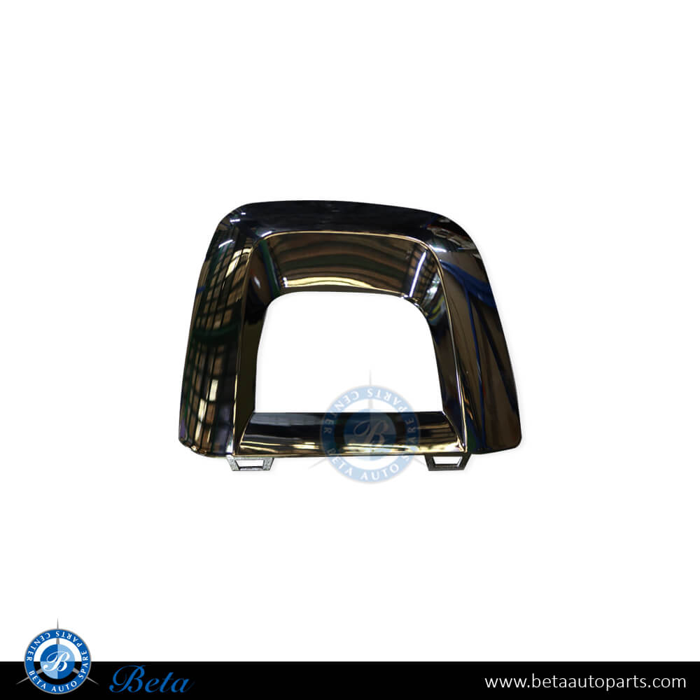 Right Side Front Bumper Lower Chrome Moulding Normal AMG - Inner for Mercedes GLC-Class W253 / C253 2016-2019 models, Part Number 2538856200