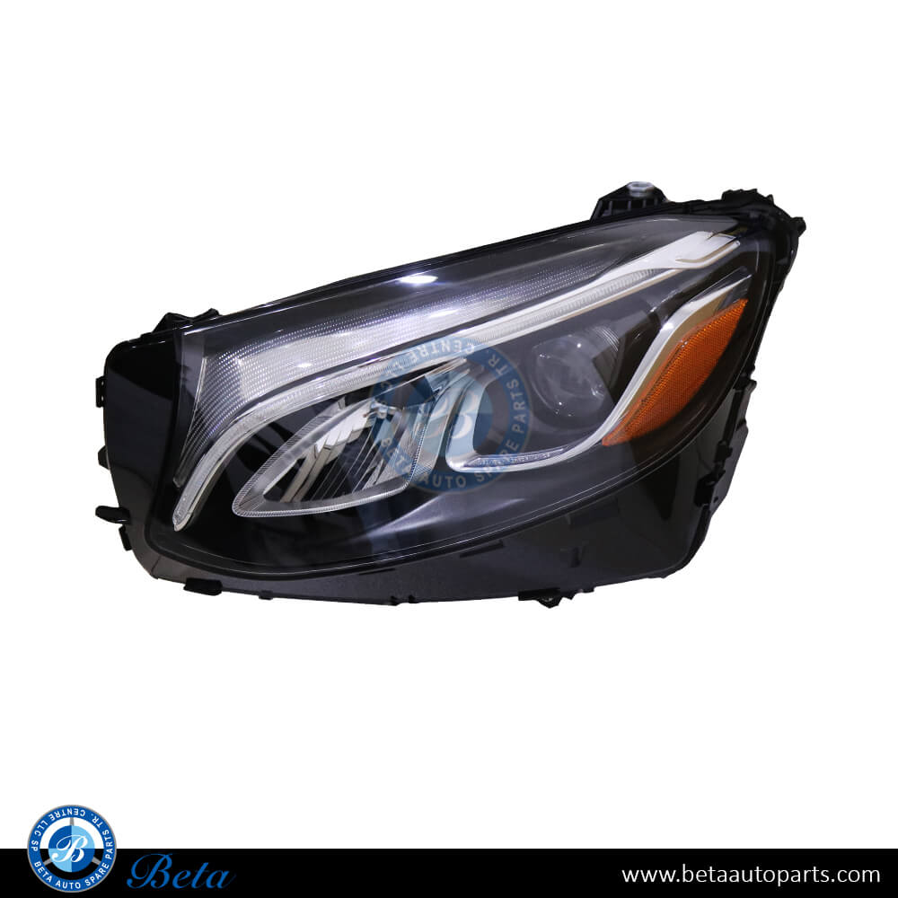 Left Side Headlamp Static LED USA Type for Mercedes GLC-Class 2016-2019 models, Part Number 2539061301
