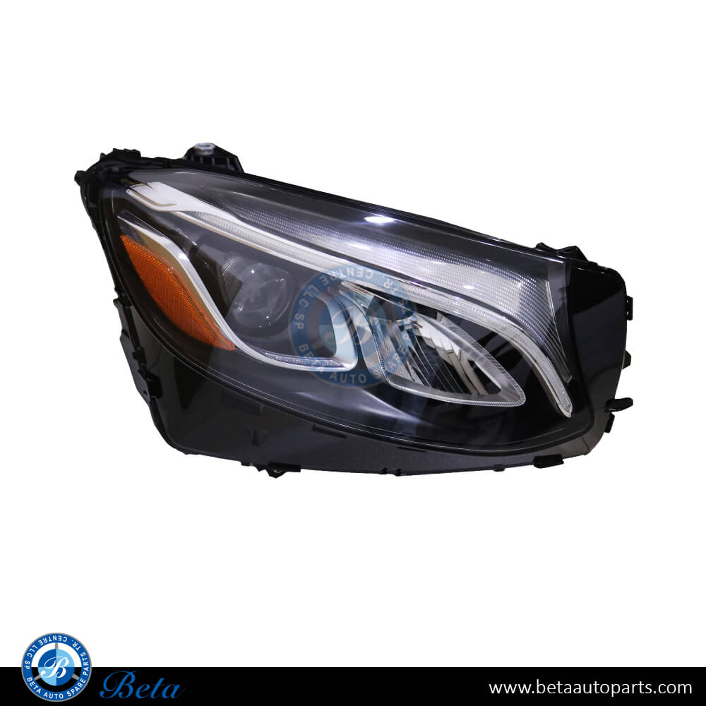 Right Side Headlamp Static LED USA Type for Mercedes GLC-Class 2016-2019 models, Part Number 2539061401