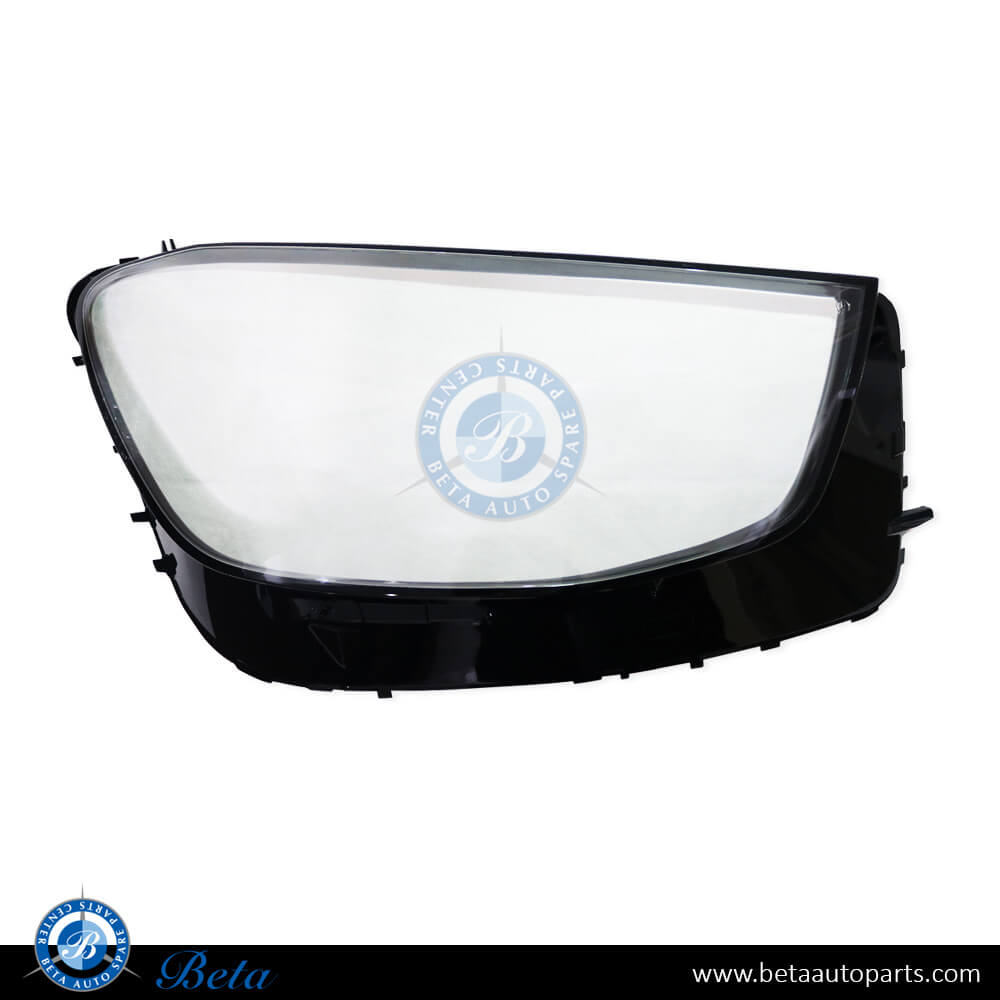 Right Side Headlamp Lens for Mercedes GLC-Class W253 2020-Up models, Part Number 2539068201