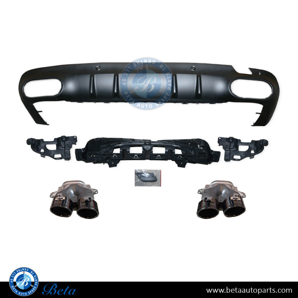 Mercedes CLS-Class C257 (2019-2023), Rear Diffuser AMG CLS53 for Norma ...