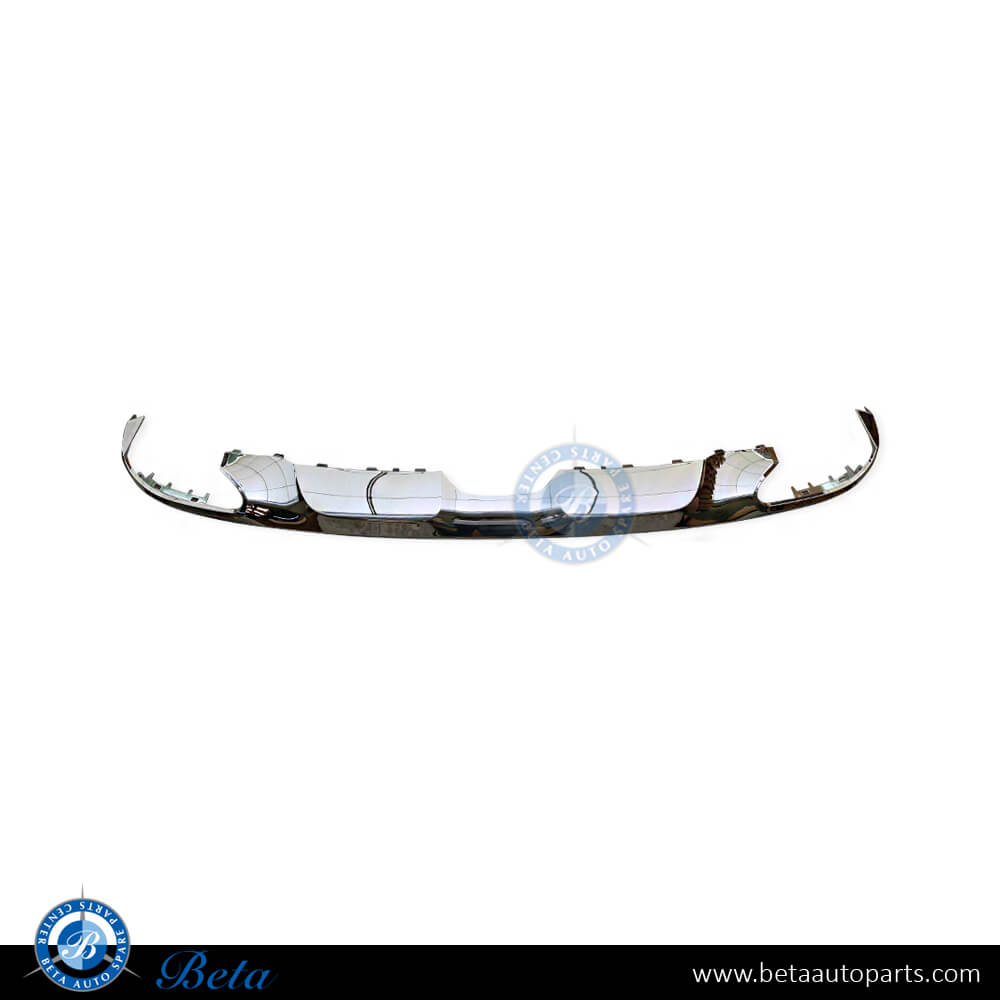 Rear Diffuser Chrome Moulding AMG Gle43 for Mercedes GLE-Class Coupe C292 2015-2018 models, Part Number 2928840200