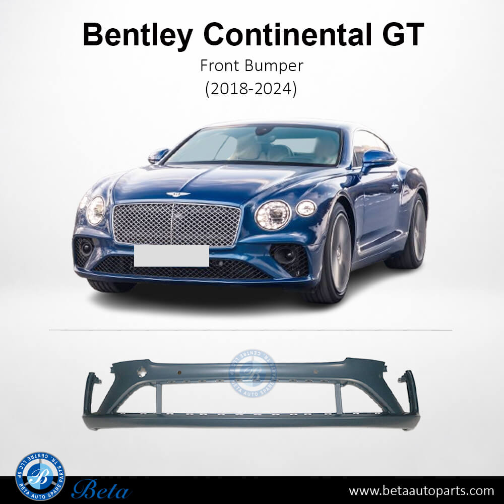 Front Bumper for Bentley Continental GT 2018-2024 models, Part Number 3SD807437