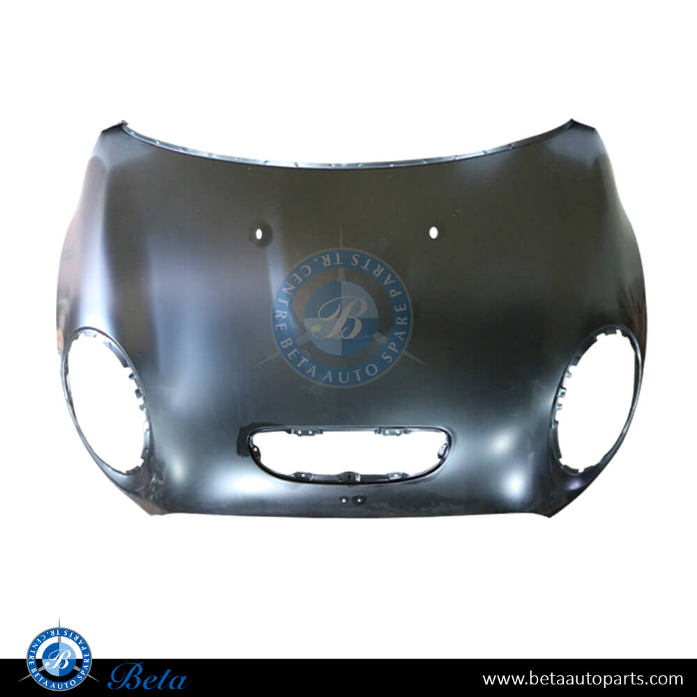 Hood with Turbo Hole  for Mini Hatch 2014-2023 models, Part Number 41007374520 / 41008499869