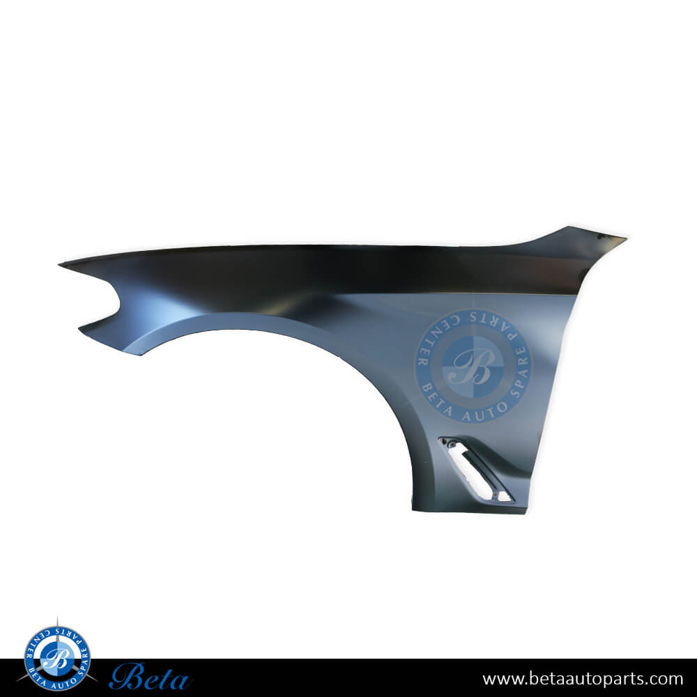 Left Side Fender aluminum for BMW 5 Series G30 2017-Up models, Part Number 41007443687