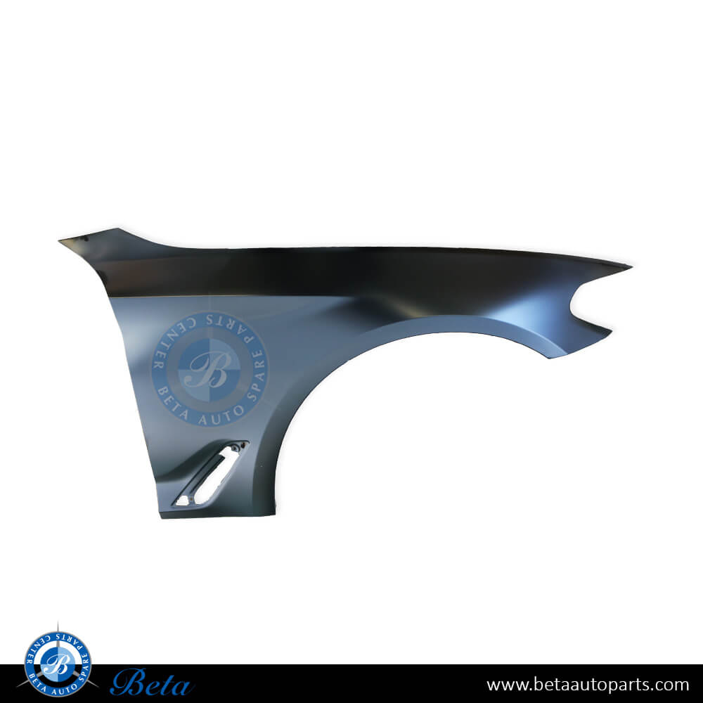 Right Side Fender aluminum for BMW 5 Series G30 2017-Up models, Part Number 41007443688