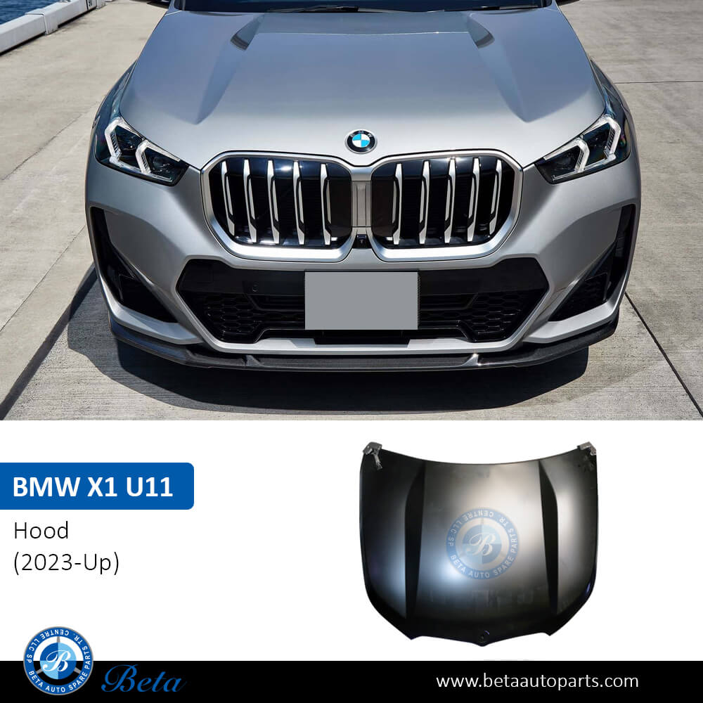 Hood for BMW X1 2023-Up models, Part Number 41009629102